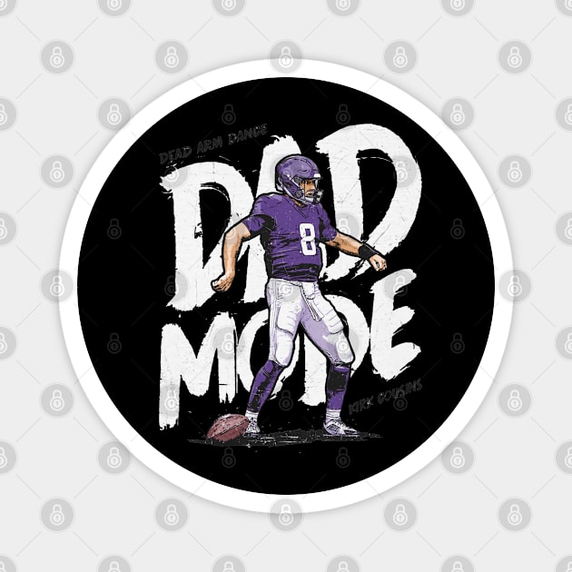 Kirk Cousins Minnesota Dead Arm Dance Magnet by MASTER_SHAOLIN